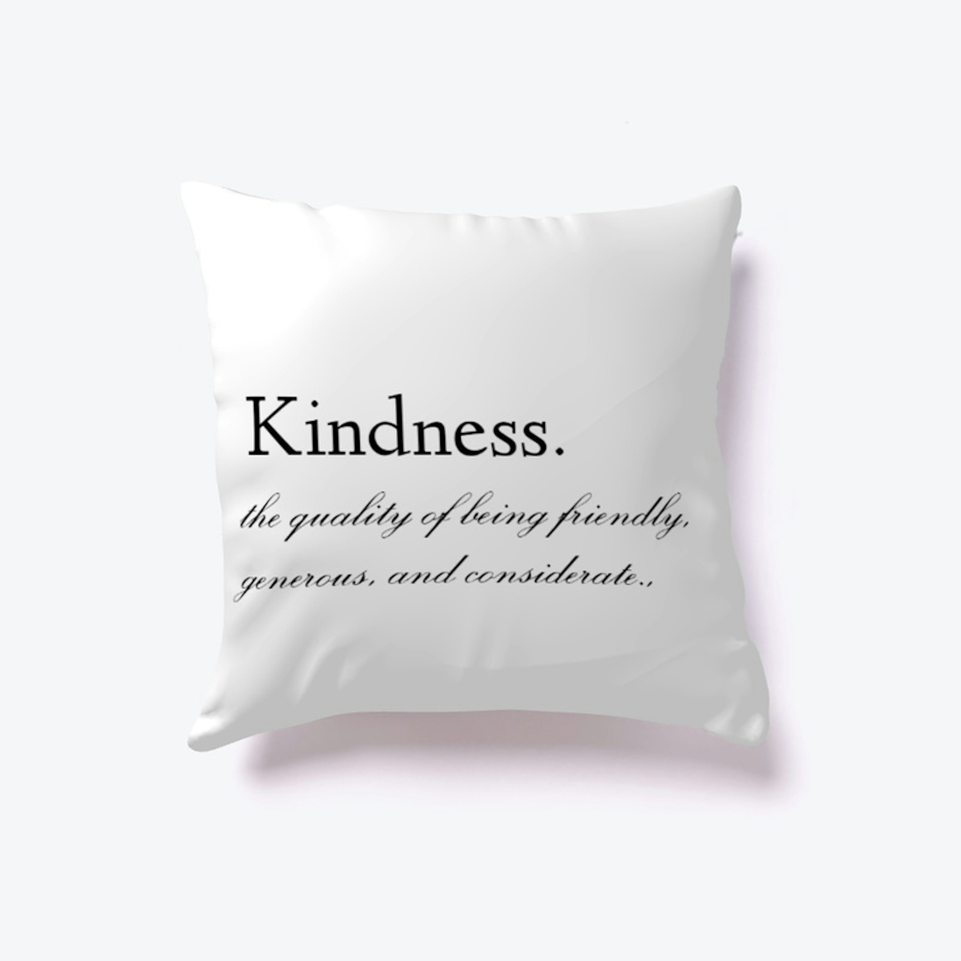 Kindness Definition Pillow