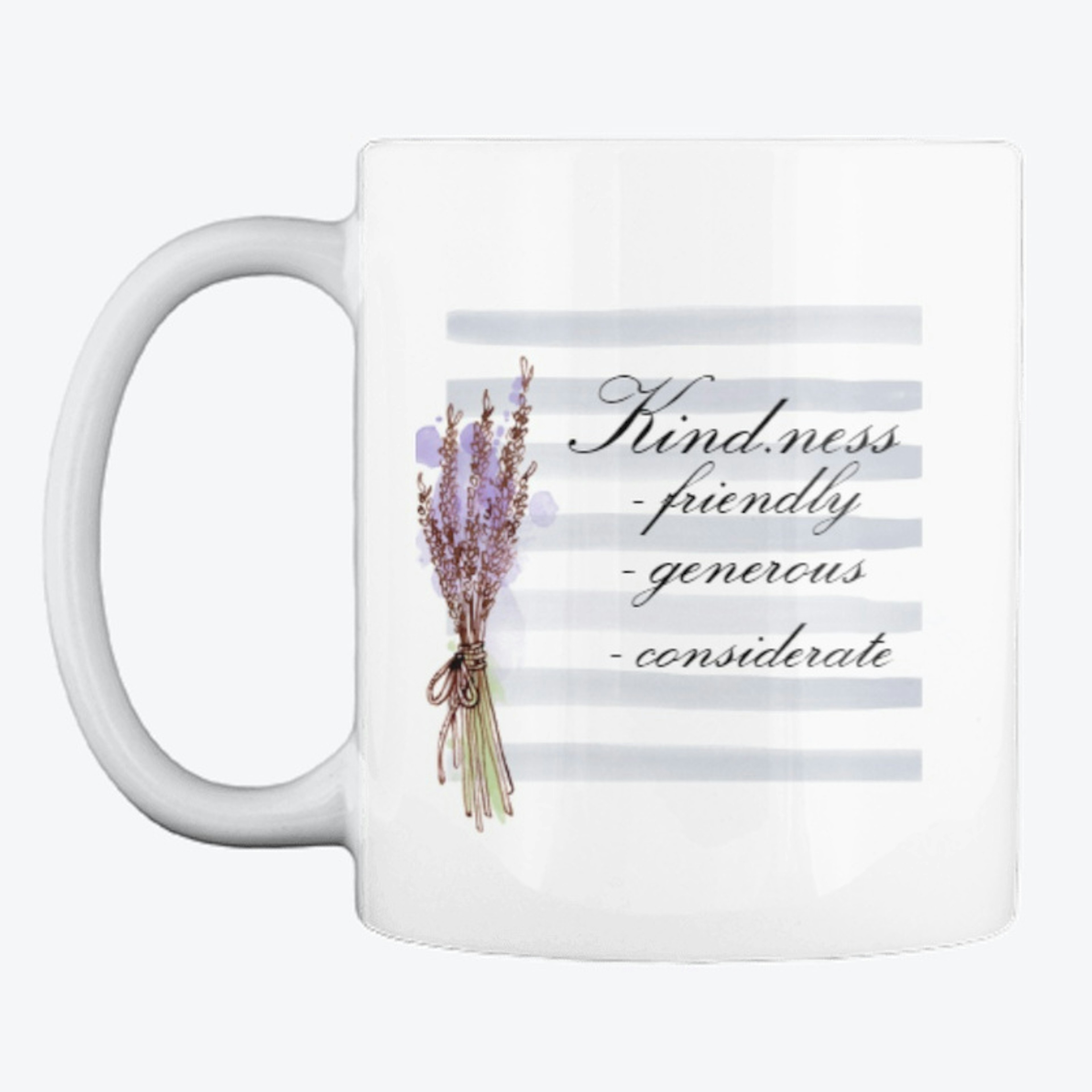 Kindness Floral Mug